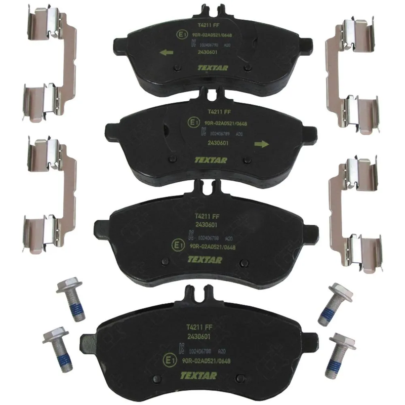 Pastilhas de Freio Dianteiras Textar para Mercedes-Benz C-180 (2007-2014) – 2430601