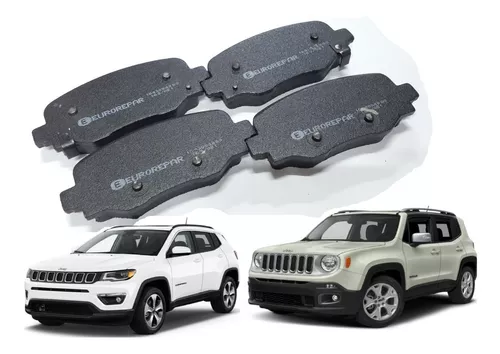 Pastilha De Freio Traseira Jeep Renegade Compass Eurorepar - 7098048