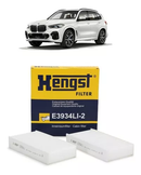 Kit Filtro de Recirculação de Ar da Cabine para BMW X3 F25 - Modelo X3 20iX de 2011 a 2017