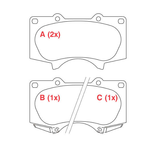 Pastilha de Freio Dianteira Hilux / SW4