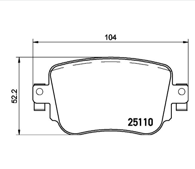 Pastilha de Freio Traseira Audi A1 Q3 / Polo 1.0