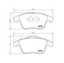 Pastilha de Freio Dianteira Range Rover Evoque L538